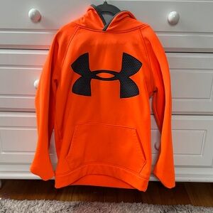 Under Armour Kids Bright Orange Hoodie
